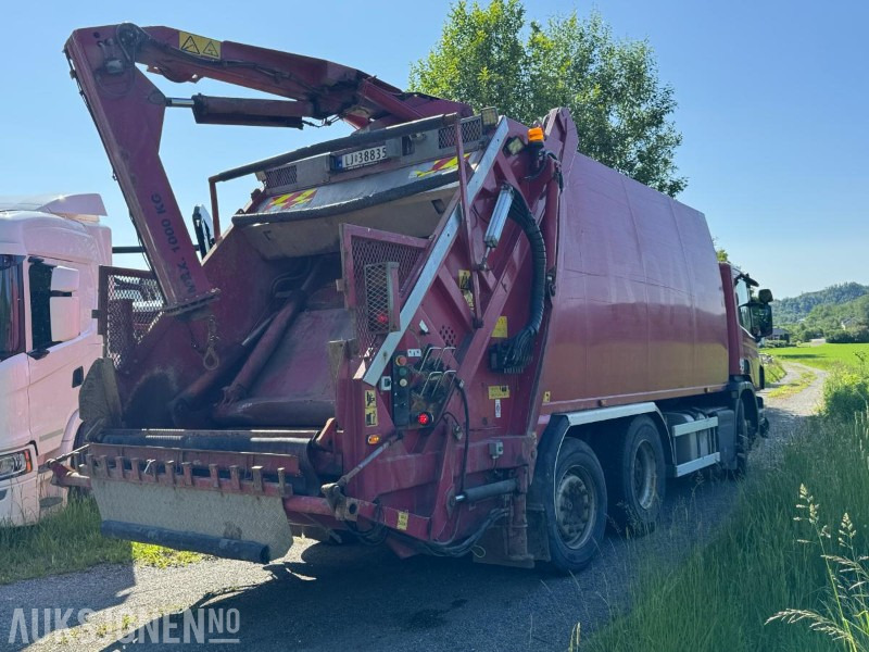 2010 Scania P-serie komprimatorbil med kran / Nylig EU-godkjent - Kamion za smeće: slika 5 2010 Scania P-serie komprimatorbil med kran / Nylig EU-godkjent - Kamion za smeće: slika 5