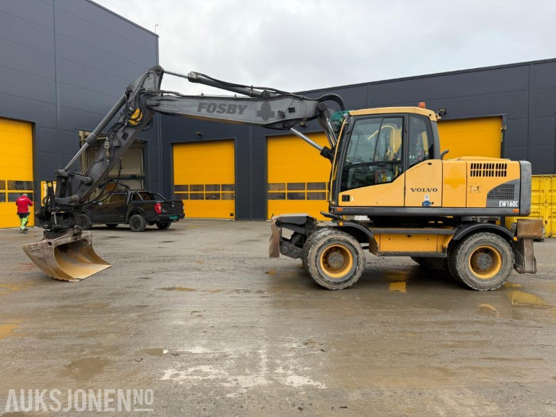 2010 Volvo EW160C HJULGRAVER STEELWRIST X20 TILTROTATOR SERVICEHISTORIKK. - Bager: slika 3 2010 Volvo EW160C HJULGRAVER STEELWRIST X20 TILTROTATOR SERVICEHISTORIKK. - Bager: slika 3