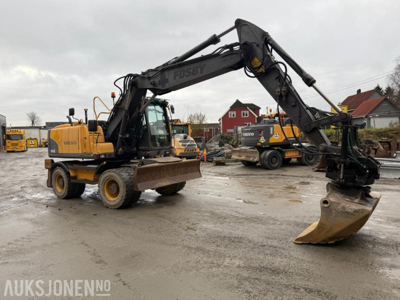 2010 Volvo EW160C HJULGRAVER STEELWRIST X20 TILTROTATOR SERVICEHISTORIKK. - Bager: slika 2 2010 Volvo EW160C HJULGRAVER STEELWRIST X20 TILTROTATOR SERVICEHISTORIKK. - Bager: slika 2