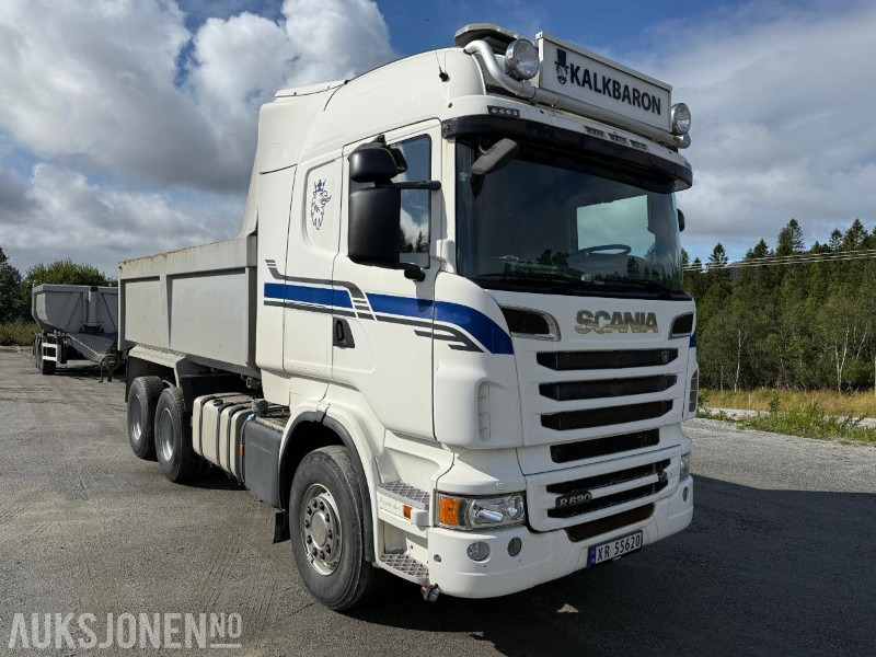 2011 Scania R620 6X4 Tippbil med 2005 Carnehl trippelkjerre - Istovarivač: slika 2 2011 Scania R620 6X4 Tippbil med 2005 Carnehl trippelkjerre - Istovarivač: slika 2