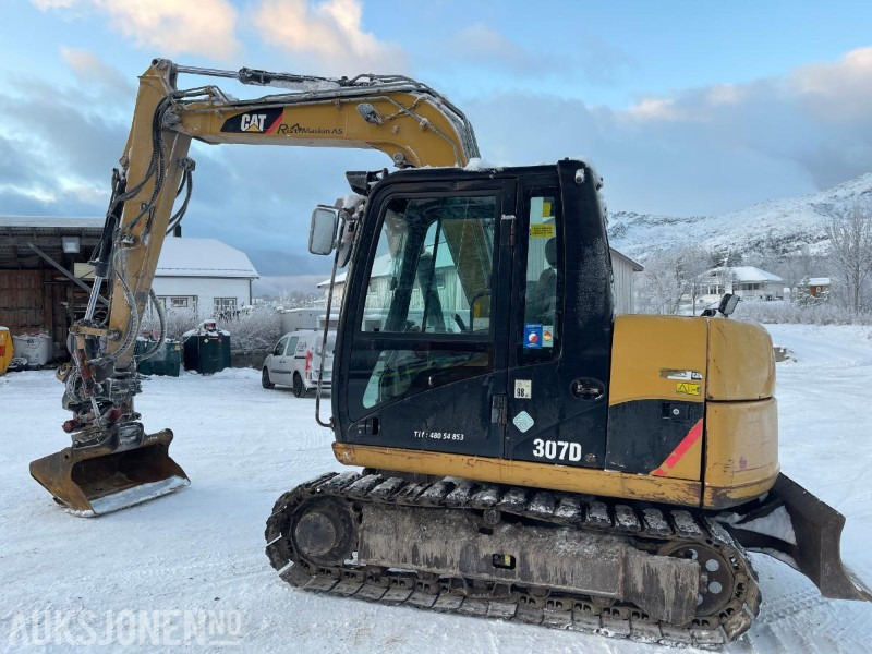 2012 Cat 307D Gravemaskin, Tiltrotator, S50, 8392 timer, sertifisert til Juli 2026 - Bager: slika 3 2012 Cat 307D Gravemaskin, Tiltrotator, S50, 8392 timer, sertifisert til Juli 2026 - Bager: slika 3