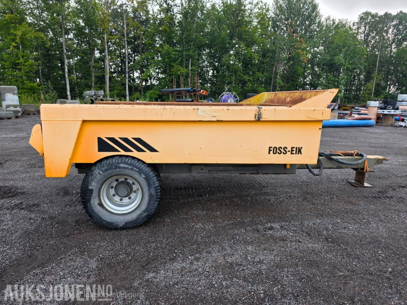2012 Foss-eik dumperhenger hydraulisk med baklem - Tillatt totaltvekt 10400 kg - Građevinska oprema: slika 5 2012 Foss-eik dumperhenger hydraulisk med baklem - Tillatt totaltvekt 10400 kg - Građevinska oprema: slika 5