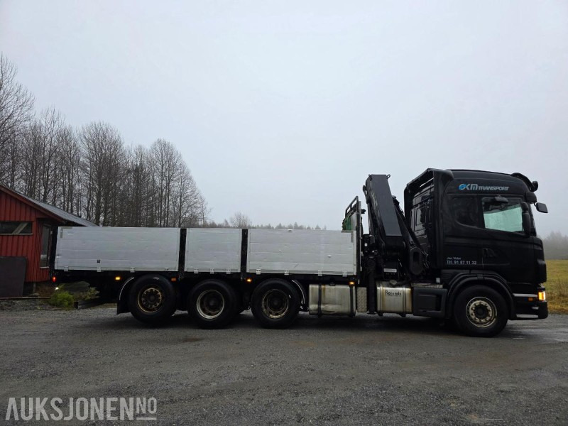 2013 SCANIA G480 8X4 KRANBIL • HIAB XS 377 E-8 HIPRO • EURO 5 • KRAN GODKJENT TIL 05/2026 - Kamion sa dizalicom: slika 4 2013 SCANIA G480 8X4 KRANBIL • HIAB XS 377 E-8 HIPRO • EURO 5 • KRAN GODKJENT TIL 05/2026 - Kamion sa dizalicom: slika 4