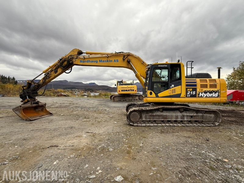 2014 Komatsu Hb 215-2 Gravemaskin - Leica GPS - Engcon Tilt - 7035T - Bager: slika 2 2014 Komatsu Hb 215-2 Gravemaskin - Leica GPS - Engcon Tilt - 7035T - Bager: slika 2