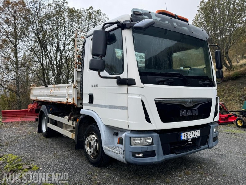 2014 MAN TGL 8.180 Tippbil - Treveis tipp - Euro 6 - Gått 150.000 km - Nylig EU godkjent - Istovarivač: slika 3 2014 MAN TGL 8.180 Tippbil - Treveis tipp - Euro 6 - Gått 150.000 km - Nylig EU godkjent - Istovarivač: slika 3