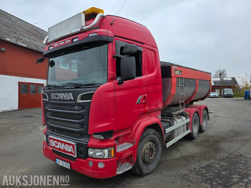 2014 Scania R580 6X4 Euro6 asfaltbil/tippbil - Istovarivač: slika 1 2014 Scania R580 6X4 Euro6 asfaltbil/tippbil - Istovarivač: slika 1
