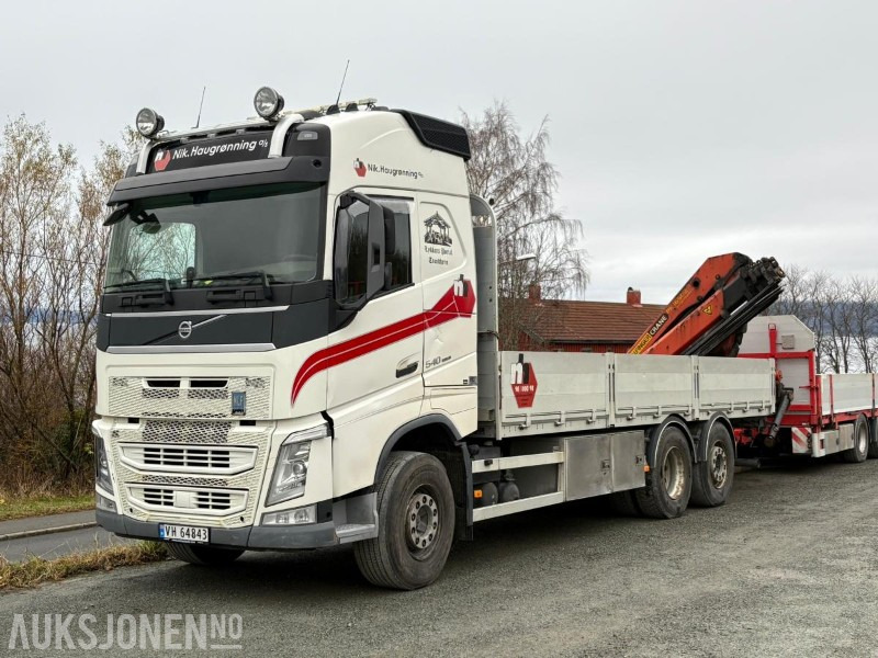 2014 VOLVO FH540 6X2 Euro6 Kranbil med Palfinger PK16502 - Kamion sa dizalicom: slika 1 2014 VOLVO FH540 6X2 Euro6 Kranbil med Palfinger PK16502 - Kamion sa dizalicom: slika 1