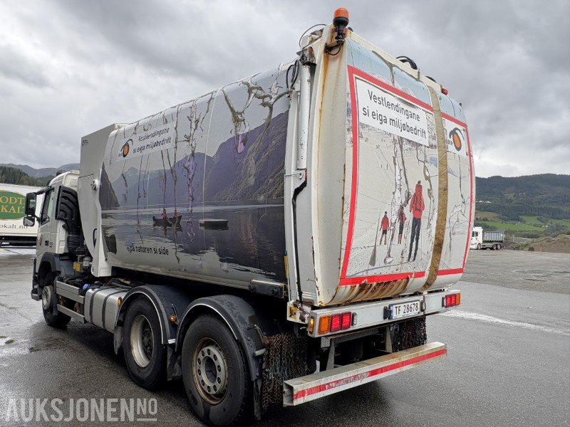2014 Volvo FM420 EURO 6 sidelaster / komprimatorbil / renovasjonsbil - leveres med ny EU godkjenning - Kamion za smeće: slika 4 2014 Volvo FM420 EURO 6 sidelaster / komprimatorbil / renovasjonsbil - leveres med ny EU godkjenning - Kamion za smeće: slika 4