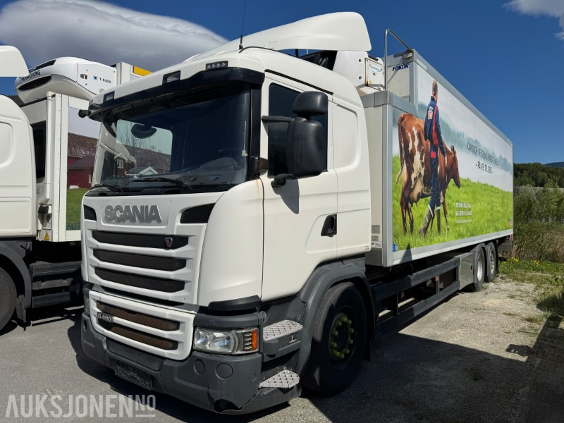2015 Scania G-serie skapbil med kjøleaggregat og løftelem. Euro 6 - Kamion sa zatvorenim sandukom: slika 1 2015 Scania G-serie skapbil med kjøleaggregat og løftelem. Euro 6 - Kamion sa zatvorenim sandukom: slika 1