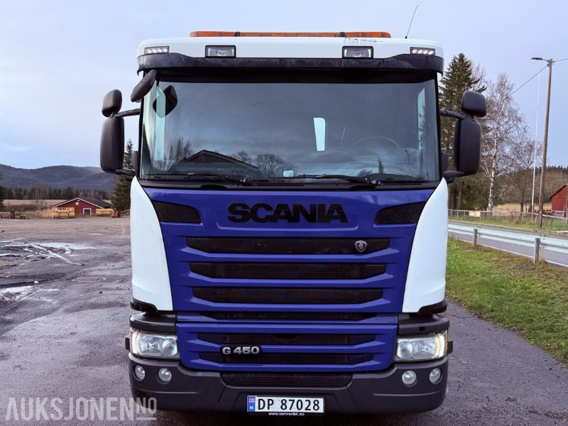 2015 Scania G450 EURO 6 444933 km - Styrbar boggi og Webasto - Kamion sa hidrauličnom kukom: slika 2 2015 Scania G450 EURO 6 444933 km - Styrbar boggi og Webasto - Kamion sa hidrauličnom kukom: slika 2