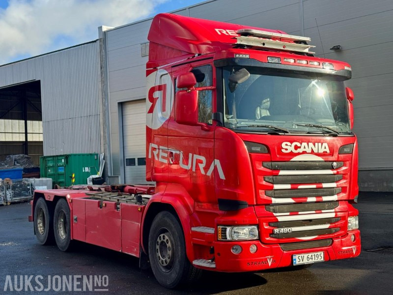 2015 Scania R-serie - Krokbil - Eu-godkjent til 01/26 - Km: 379186 - Kamion sa hidrauličnom kukom: slika 2 2015 Scania R-serie - Krokbil - Eu-godkjent til 01/26 - Km: 379186 - Kamion sa hidrauličnom kukom: slika 2