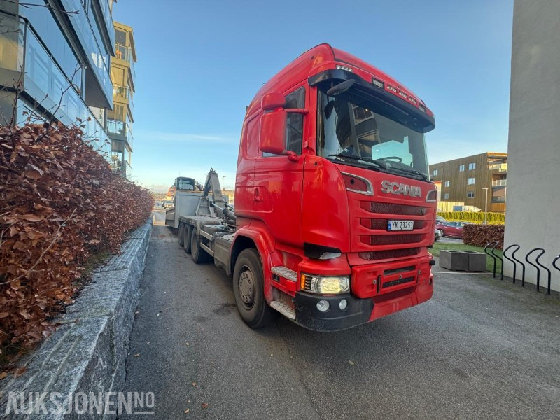 2015 Scania R580 8x4 tridem Krokbil / krokløft m/ JOAB 24t krok med knekk - Kamion sa hidrauličnom kukom: slika 2 2015 Scania R580 8x4 tridem Krokbil / krokløft m/ JOAB 24t krok med knekk - Kamion sa hidrauličnom kukom: slika 2