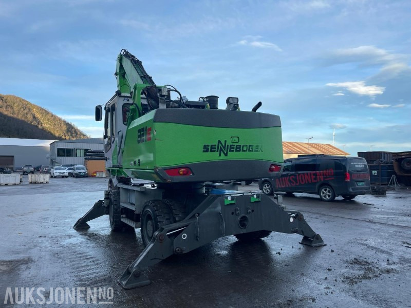 2015 Sennebogen 821M Hjulgraver med hevbar hytte, roterende sorterings klype, leveres med ny sertifisering - Bager: slika 5 2015 Sennebogen 821M Hjulgraver med hevbar hytte, roterende sorterings klype, leveres med ny sertifisering - Bager: slika 5