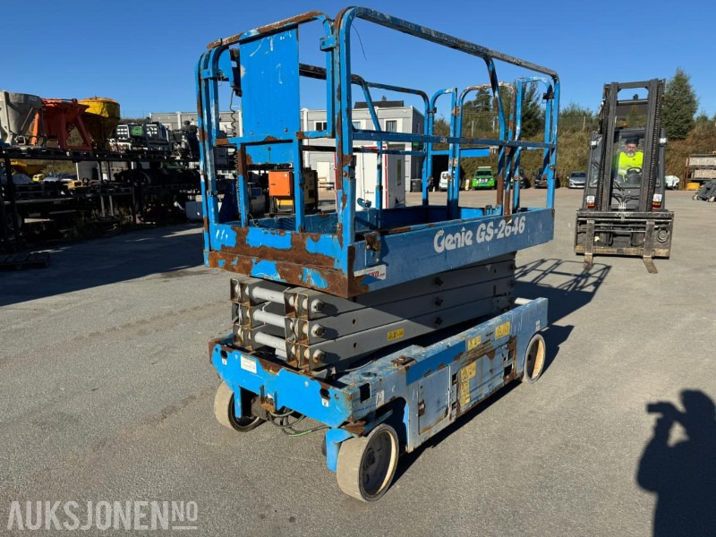 2016 Genie GS-2646 batteridreven sakselift / 10m / Årskontrollert - Vazdušna platforma: slika 1 2016 Genie GS-2646 batteridreven sakselift / 10m / Årskontrollert - Vazdušna platforma: slika 1