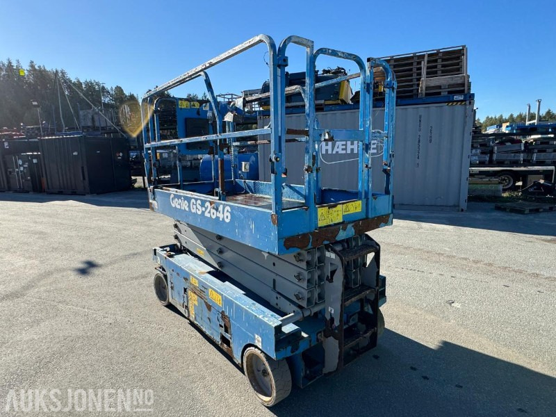 2016 Genie GS-2646 batteridreven sakselift / 10m / Årskontrollert - Vazdušna platforma: slika 3 2016 Genie GS-2646 batteridreven sakselift / 10m / Årskontrollert - Vazdušna platforma: slika 3