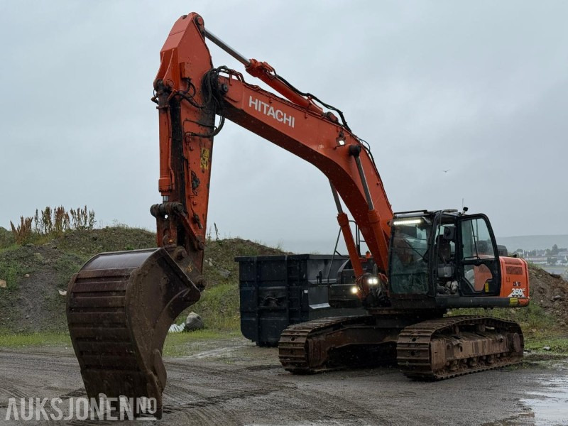 2016 Hitachi ZX350 - GPS - Pusseskuffe - Ripper - Tannskuffe - Bager: slika 1 2016 Hitachi ZX350 - GPS - Pusseskuffe - Ripper - Tannskuffe - Bager: slika 1
