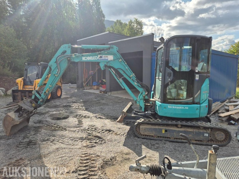 2016 Kobelco SK28SR-6, minigraver, 746 timer, AC - Mini bager: slika 2 2016 Kobelco SK28SR-6, minigraver, 746 timer, AC - Mini bager: slika 2