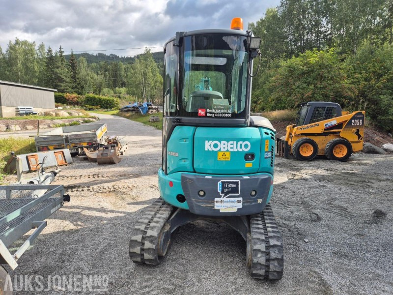 2016 Kobelco SK28SR-6, minigraver, 746 timer, AC - Mini bager: slika 4 2016 Kobelco SK28SR-6, minigraver, 746 timer, AC - Mini bager: slika 4