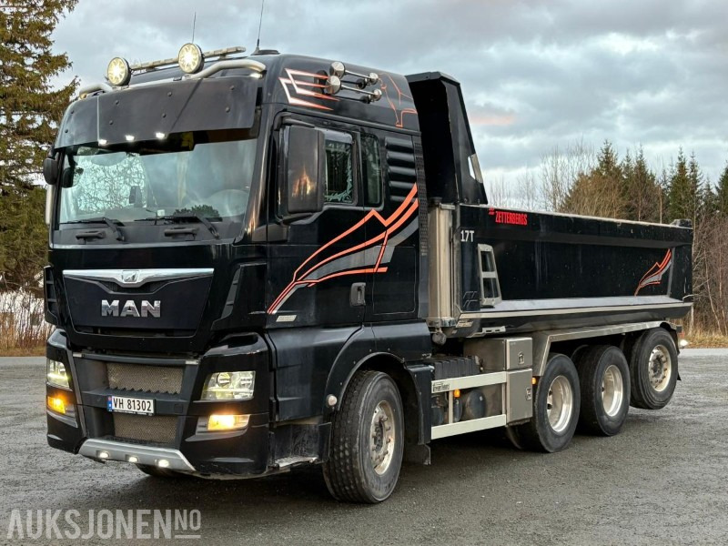2016 MAN TGX 8x4 TIPPBIL MED ZETTERBERGS PLAN - EURO 6 - Istovarivač: slika 1 2016 MAN TGX 8x4 TIPPBIL MED ZETTERBERGS PLAN - EURO 6 - Istovarivač: slika 1
