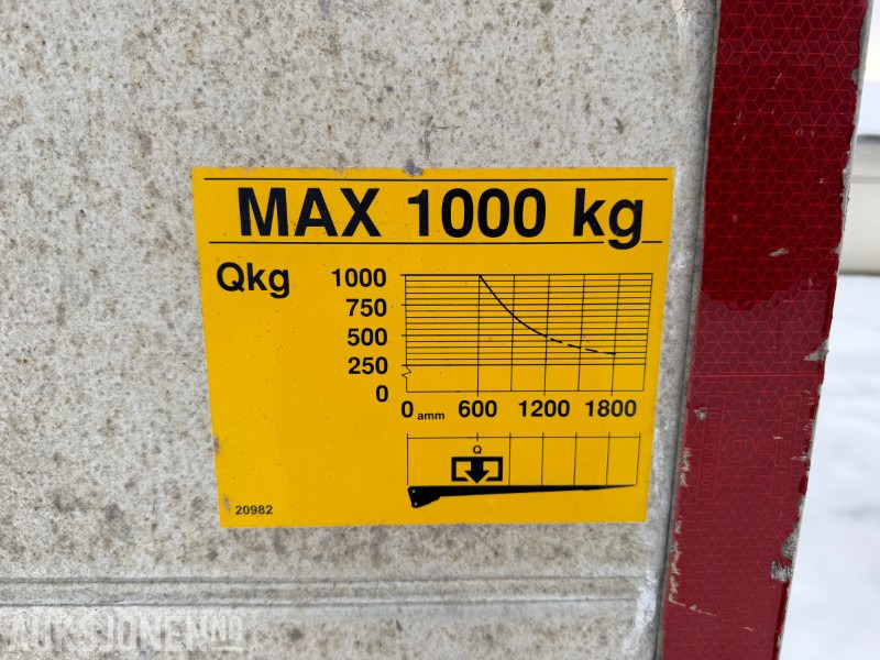 2016 Mercedes-Benz Atego 816 planbil med Zepro løftelem - C1 førarkort - Eu godkjent - Kamion sa tovarnim sandukom: slika 5 2016 Mercedes-Benz Atego 816 planbil med Zepro løftelem - C1 førarkort - Eu godkjent - Kamion sa tovarnim sandukom: slika 5