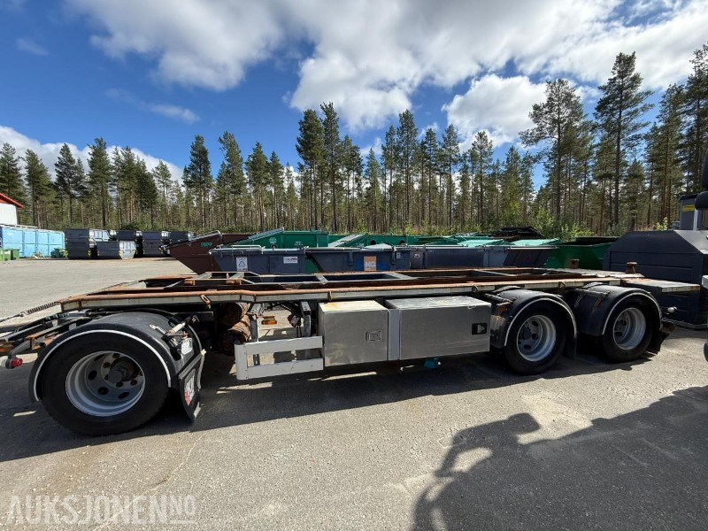 2016 Nor Slep SL-28KT 3-akslet slephenger med krokramme - Prikolica za prevoz kontejnera/ Prikolica sa promenjivim sandukom: slika 3 2016 Nor Slep SL-28KT 3-akslet slephenger med krokramme - Prikolica za prevoz kontejnera/ Prikolica sa promenjivim sandukom: slika 3