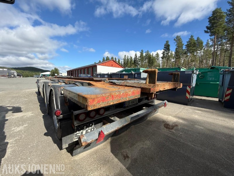 2016 Nor Slep SL-28KT 3-akslet slephenger med krokramme - Prikolica za prevoz kontejnera/ Prikolica sa promenjivim sandukom: slika 4 2016 Nor Slep SL-28KT 3-akslet slephenger med krokramme - Prikolica za prevoz kontejnera/ Prikolica sa promenjivim sandukom: slika 4