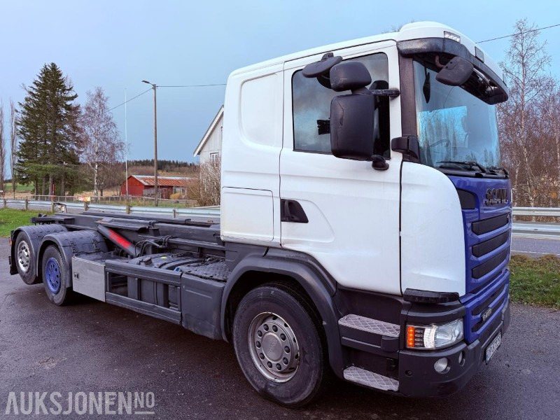 2016 Scania G450 EURO 6 444933 km - Styrbar boggi og Webasto - Kamion sa hidrauličnom kukom: slika 3 2016 Scania G450 EURO 6 444933 km - Styrbar boggi og Webasto - Kamion sa hidrauličnom kukom: slika 3