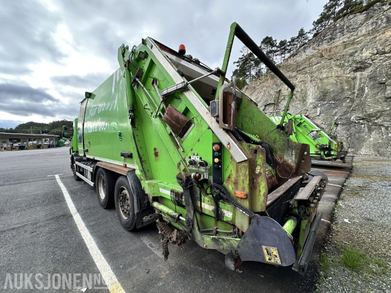2016 Scania P320 Komprimatorbil - 2 kammer Inkl. biokammer/MTM påbygg/EU ok - Kamion za smeće: slika 3 2016 Scania P320 Komprimatorbil - 2 kammer Inkl. biokammer/MTM påbygg/EU ok - Kamion za smeće: slika 3
