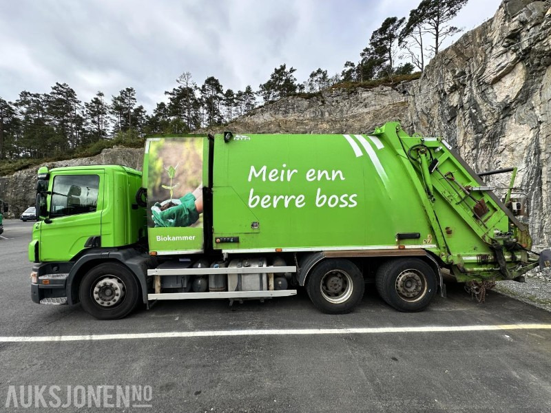 2016 Scania P320 Komprimatorbil - 2 kammer Inkl. biokammer/MTM påbygg/EU ok - Kamion za smeće: slika 2 2016 Scania P320 Komprimatorbil - 2 kammer Inkl. biokammer/MTM påbygg/EU ok - Kamion za smeće: slika 2