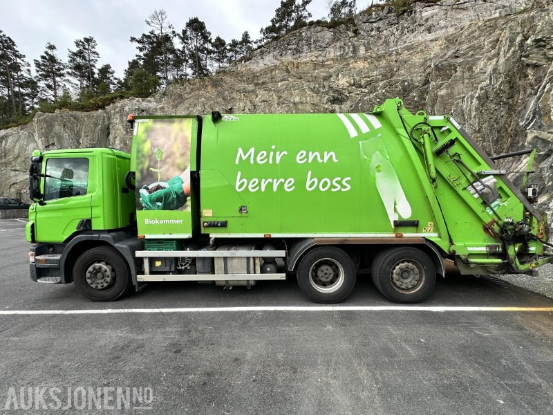 2016 Scania P320 Komprimatorbil - 2 kammer Inkl. biokammer/MTM påbygg - Kamion za smeće: slika 2 2016 Scania P320 Komprimatorbil - 2 kammer Inkl. biokammer/MTM påbygg - Kamion za smeće: slika 2