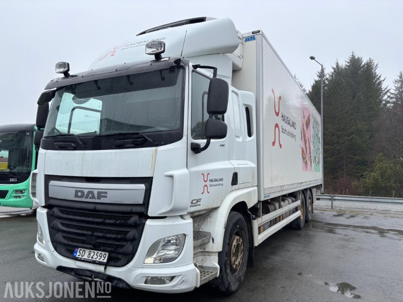 2017 DAF CF 440 6x2 FAN kjøle/frys skapbil. Supra1250 kjøl. 21paller. - Kamion sa zatvorenim sandukom: slika 1 2017 DAF CF 440 6x2 FAN kjøle/frys skapbil. Supra1250 kjøl. 21paller. - Kamion sa zatvorenim sandukom: slika 1