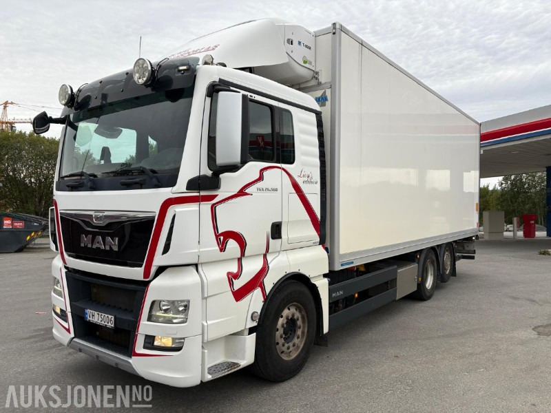 2017 MAN TGX 26.560 6x2 skapbil - kjøl/frys - Kamion sa zatvorenim sandukom: slika 1 2017 MAN TGX 26.560 6x2 skapbil - kjøl/frys - Kamion sa zatvorenim sandukom: slika 1