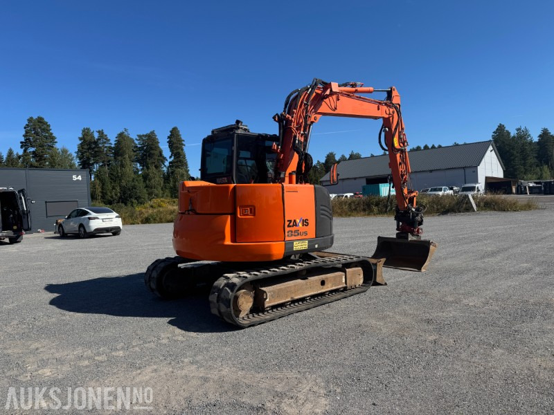 2018 Hitachi ZX85US-5 - Beltegraver - Gravemaskin - Tilt - Lyspakke - Bager: slika 5 2018 Hitachi ZX85US-5 - Beltegraver - Gravemaskin - Tilt - Lyspakke - Bager: slika 5
