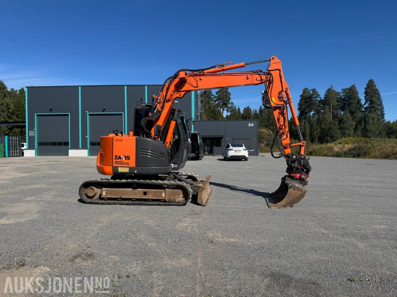 2018 Hitachi ZX85US-5 - Beltegraver - Gravemaskin - Tilt - Lyspakke - Bager: slika 4 2018 Hitachi ZX85US-5 - Beltegraver - Gravemaskin - Tilt - Lyspakke - Bager: slika 4