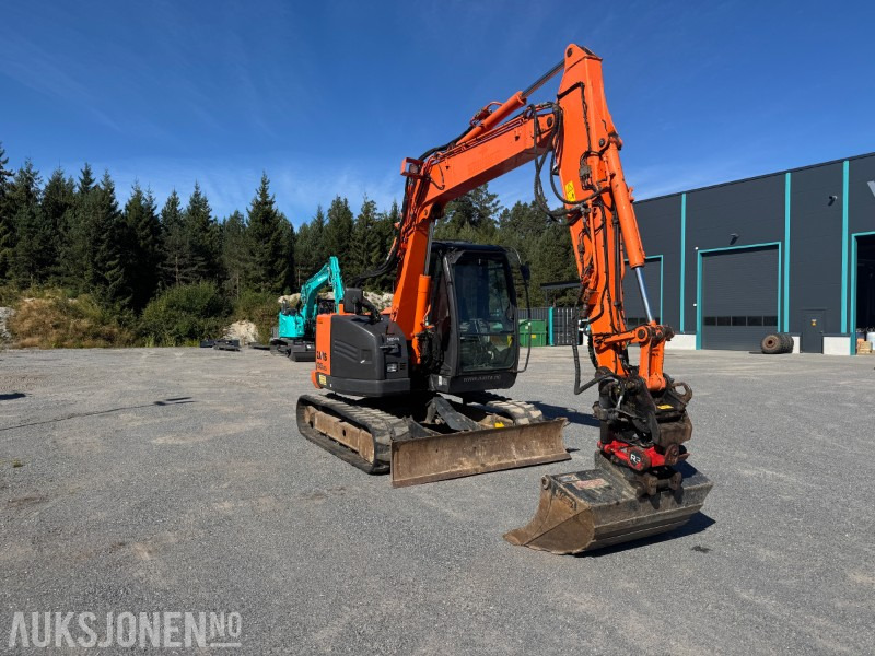 2018 Hitachi ZX85US-5 - Beltegraver - Gravemaskin - Tilt - Lyspakke - Bager: slika 3 2018 Hitachi ZX85US-5 - Beltegraver - Gravemaskin - Tilt - Lyspakke - Bager: slika 3