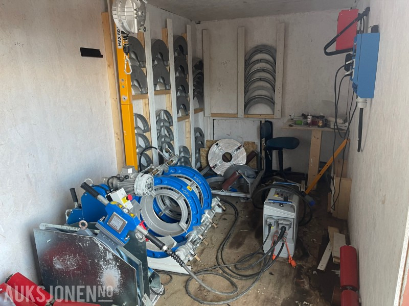 Građevinska oprema 2019 Georg Fisher Omicron TOP 2,0 500 selges komplett med container: slika 1