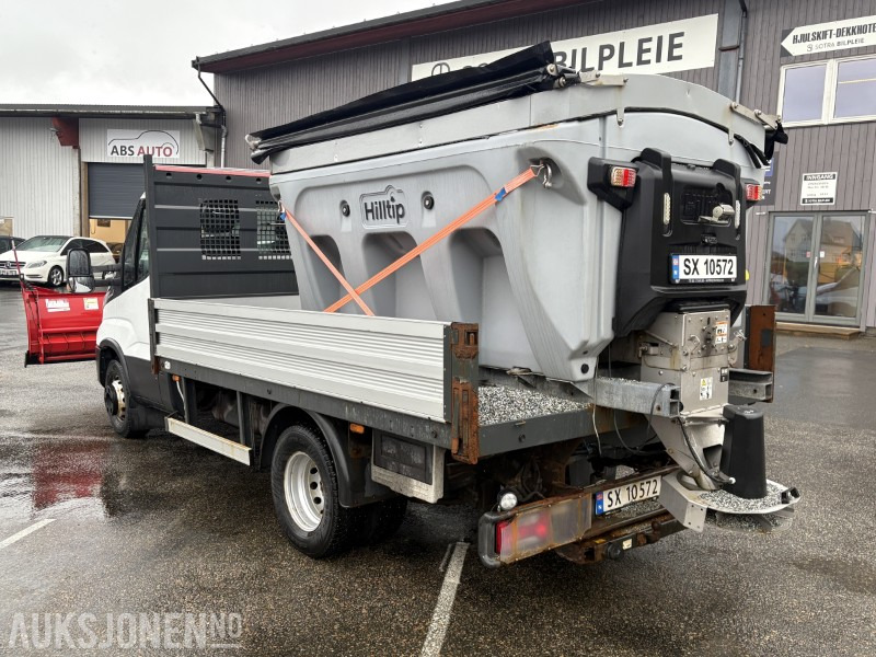 2019 Iveco Daily planbil m/ Hilltip IceStriker og Western Wide-Out brøyteplog - EU godkjent til 04.11.2026 - Kamion sa tovarnim sandukom: slika 4 2019 Iveco Daily planbil m/ Hilltip IceStriker og Western Wide-Out brøyteplog - EU godkjent til 04.11.2026 - Kamion sa tovarnim sandukom: slika 4