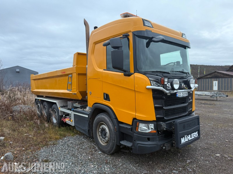 2019 Scania R580 8x4 - Krokbil - Brøyterigget - Underliggende skjær - Kamion sa hidrauličnom kukom: slika 3 2019 Scania R580 8x4 - Krokbil - Brøyterigget - Underliggende skjær - Kamion sa hidrauličnom kukom: slika 3