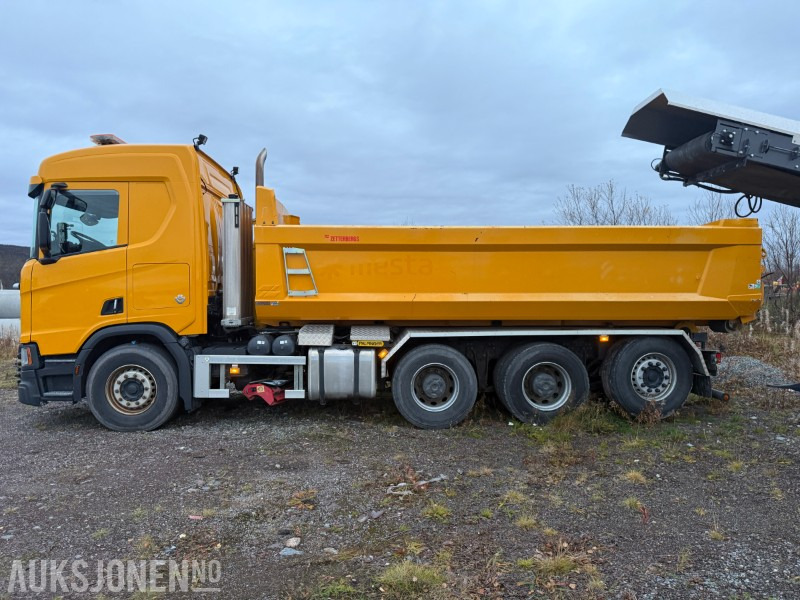 2019 Scania R580 8x4 - Krokbil - Brøyterigget - Underliggende skjær - Kamion sa hidrauličnom kukom: slika 5 2019 Scania R580 8x4 - Krokbil - Brøyterigget - Underliggende skjær - Kamion sa hidrauličnom kukom: slika 5