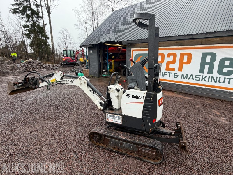 2021 Bobcat E10z minigraver - Pusseskuff 77 cm - SE hydraulisk tilt - Mini bager: slika 3 2021 Bobcat E10z minigraver - Pusseskuff 77 cm - SE hydraulisk tilt - Mini bager: slika 3