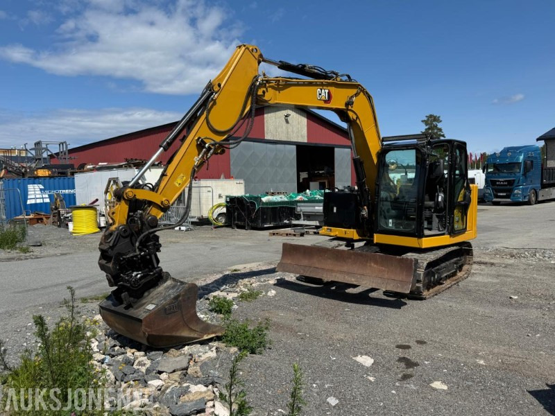 2021 Cat 307.5 gravemaskin med tiltrotator og sentralsmøring / 2 stk skuffer / årskontrollert - Bager: slika 1 2021 Cat 307.5 gravemaskin med tiltrotator og sentralsmøring / 2 stk skuffer / årskontrollert - Bager: slika 1