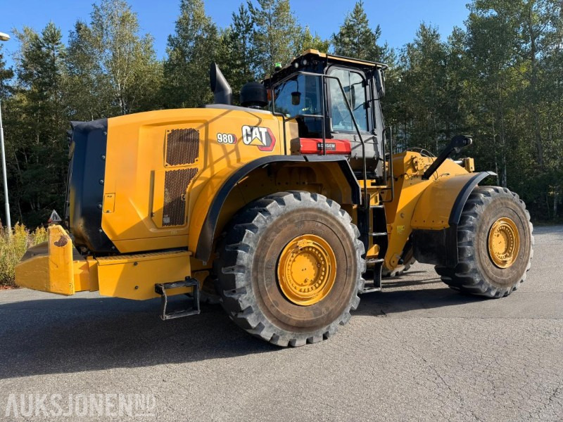 2021 Cat 980 Skuff 6.5 m3 Pon/Cat -3860t - servicehistorikk - Utovarivač točkaš: slika 2 2021 Cat 980 Skuff 6.5 m3 Pon/Cat -3860t - servicehistorikk - Utovarivač točkaš: slika 2