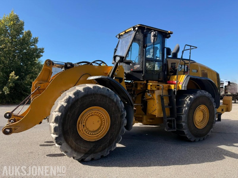 2021 Cat 980 Skuff 6.5 m3 Pon/Cat -3860t - servicehistorikk - Utovarivač točkaš: slika 1 2021 Cat 980 Skuff 6.5 m3 Pon/Cat -3860t - servicehistorikk - Utovarivač točkaš: slika 1