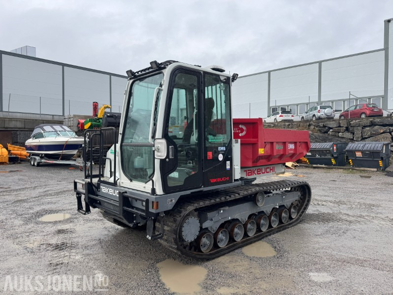 2021 Takeuchi TCR50-2 beltedumper 180° roterende kasse, kamera, 269 timer - Kiper: slika 1 2021 Takeuchi TCR50-2 beltedumper 180° roterende kasse, kamera, 269 timer - Kiper: slika 1