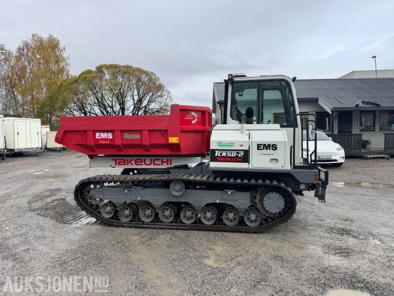 2021 Takeuchi TCR50-2 beltedumper 180° roterende kasse, kamera, 269 timer - Kiper: slika 4 2021 Takeuchi TCR50-2 beltedumper 180° roterende kasse, kamera, 269 timer - Kiper: slika 4