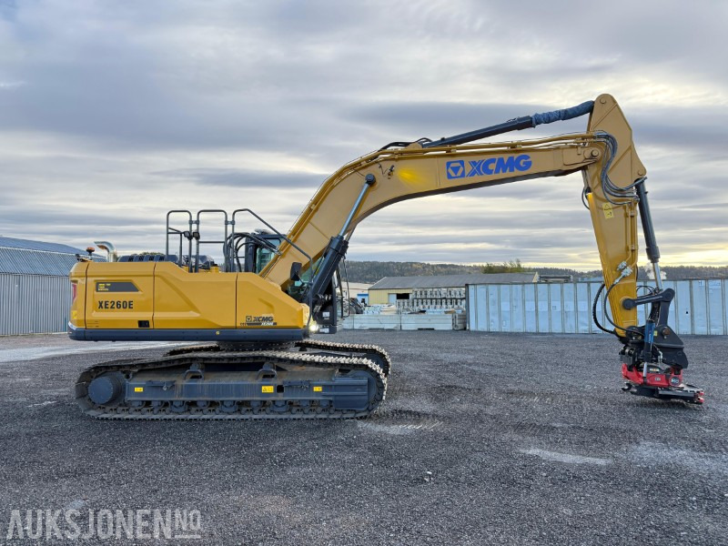 2023 XCMG XE260E gravemaskin, HK-feste, R8 rototilt med klype, LED-lyspakke, kamera - Bager: slika 4 2023 XCMG XE260E gravemaskin, HK-feste, R8 rototilt med klype, LED-lyspakke, kamera - Bager: slika 4
