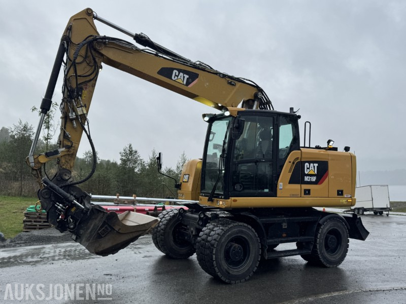 Bager Cat M316 F 19 HJULMASKIN: slika 1