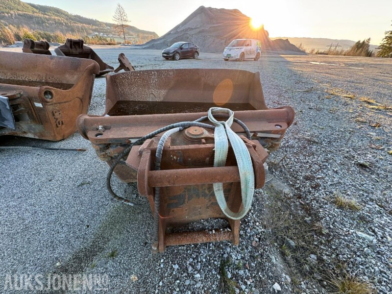 2005 SMP pusseskuffe med hydraulisk tilt / S70 feste - Dodatak za Građevinska mašina: slika 4 2005 SMP pusseskuffe med hydraulisk tilt / S70 feste - Dodatak za Građevinska mašina: slika 4