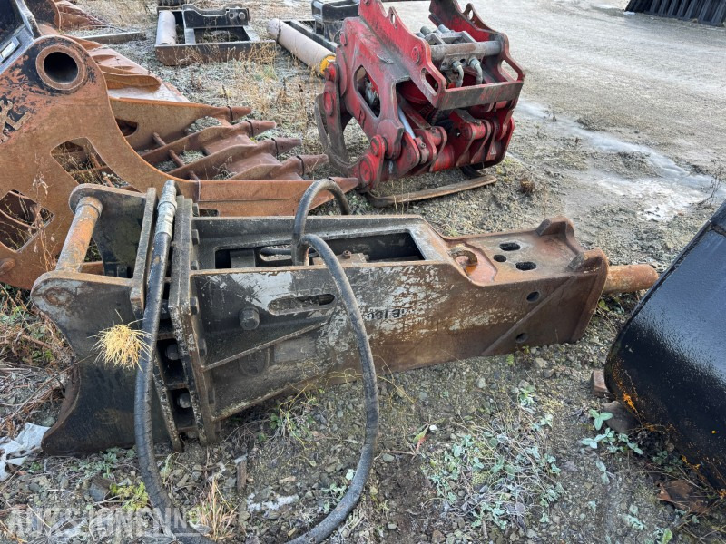 2008 Daemo DMB180 pigghammer med kombi S60 og S70 feste. - Dodatak za Građevinska mašina: slika 3 2008 Daemo DMB180 pigghammer med kombi S60 og S70 feste. - Dodatak za Građevinska mašina: slika 3