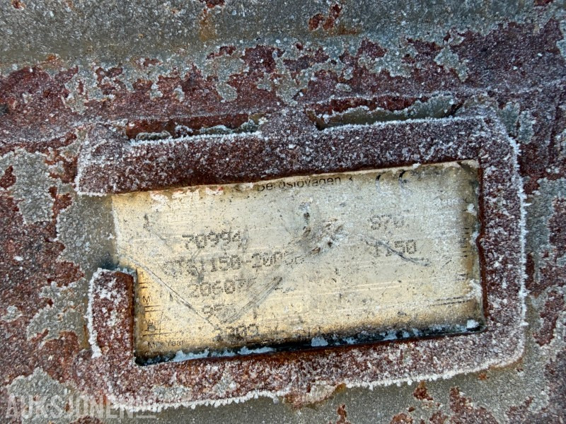 2009 SMP Planeringsskuffe – oppdrettet type - Dodatak za Građevinska mašina: slika 3 2009 SMP Planeringsskuffe – oppdrettet type - Dodatak za Građevinska mašina: slika 3